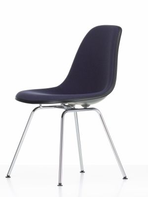 Eames Plastic Side Chair DSX Chair Fully upholstered Vitra